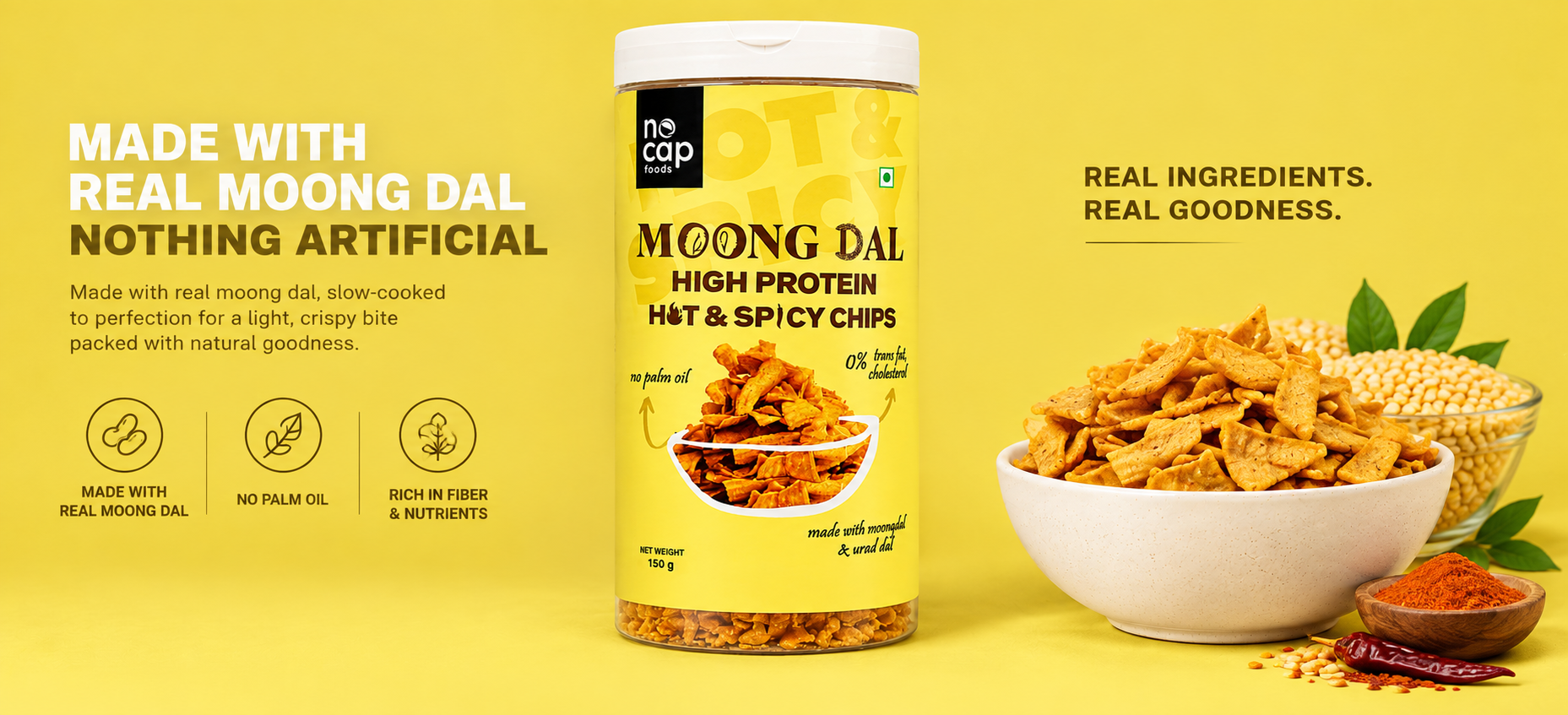 NoCap Tangy Moong Dal